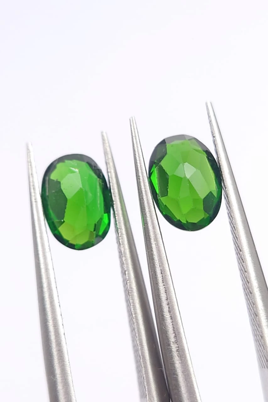 1.94ct Natural Green Chrome Diopside Oval Cut Loose Gemstone From Pakistan — view 3